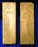 Rothschild gold bars minted at the Royal Mint Refinery