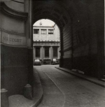 The entrance to New Court: 1960s