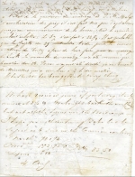 Examples Pigeon post letters 1846