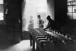 Gold bars at the Royal Mint Refinery 1933
