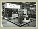 The Royal Mint Refinery stand at the British Industries Fair 1950s
