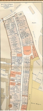 Map of the Judengasse c.1711