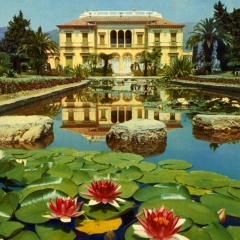 Gardens of the Villa Ephrussi c.1965
