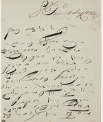 Judendeutsch letter written between the Rothschild brothers in 1868. One of over twenty thousand in the collection