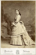 Adelheid Baroness Edmond de Rothschild as a young woman