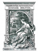 Bookplate from the Carl von Rothschild Library
