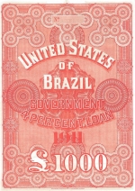 Bond for the United States of Brazil Government 4% loan of 1911