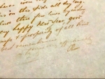 A business letter signed by Nathaniel 1st Lord Rothschild (1840-1915)