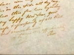 A business letter signed by Nathaniel 1st Lord Rothschild (1840-1915)