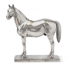 Silver model of St Frusquin