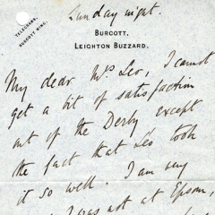 Letter of condolence