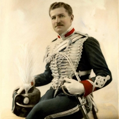 Lionel de Rothschild (1882-1942) in Hussars uniform