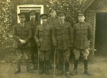 Anthony de Rothschild - first from left; Evelyn Achille de Rothschild - third from left c.1914