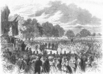 Disraeli opening the Exhibition (from the Illustrated London News)