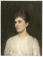 Bertha Clara von Rothschild (1862-1903) by Ellis William Roberts 1890