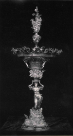 Gold table centrepiece from the 'Luthmer' catalogues of the collections of Mayer Carl von Rothschild 1883-1885