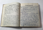Diary of Mr Edmund de Rothschild recording his travels in 1947