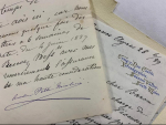 Correspondence between Adelina Patti and Alfred de Rothschild
