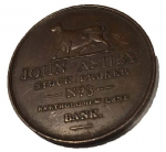 Stockbroker’s Token of John Ashby 1824