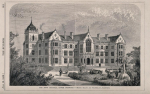 Engraving of the new Jews' Hospital and Orphan Asylum at Norwood 1862