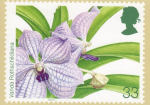 Vanda Rothschildiana Royal Mail 33p stamp