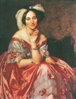 Baroness Betty de Rothschild by Ingres (Private Collection)