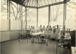 A new operating theatre in the Rothschild Hospital Paris c.1925