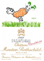 Château Mouton Rothschild wine label