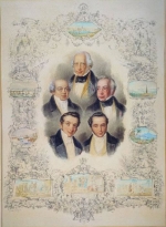 The Five Rothschild brothers by Raunheim