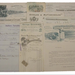 Selection of invoices