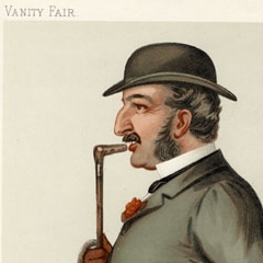 Spy cartoon published in Vanity Fair