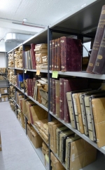 Collections of the Rothschild Archive London in climate-controlled storage